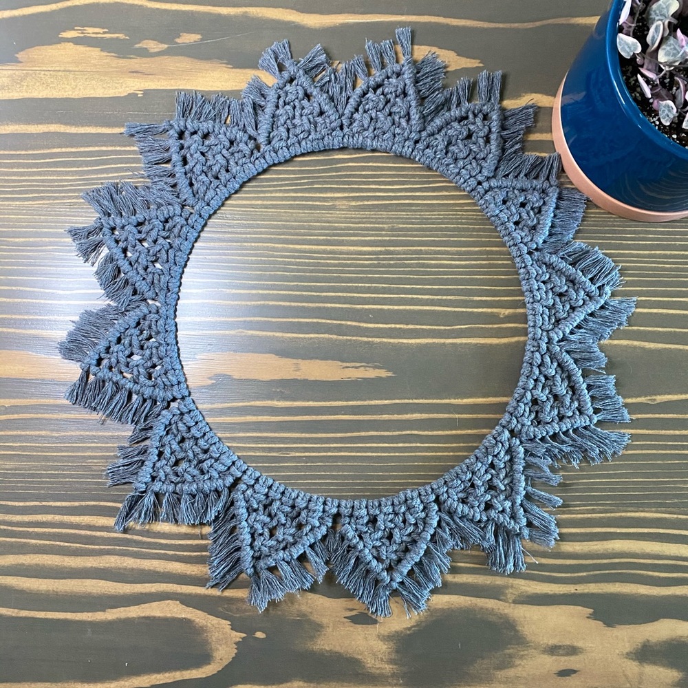 Mandala Macrame Wreath